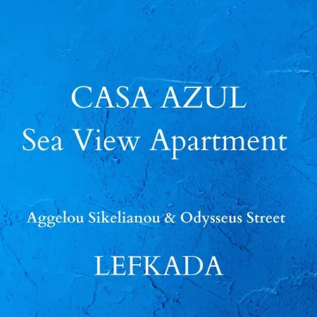 Casa Azul Sea View Apartamento Lefkáda
